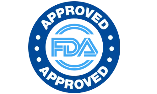 Manufactured in an FDA-registered facility